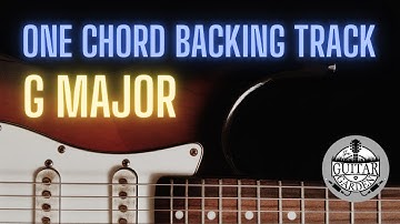 One Chord Backing Track in G Major