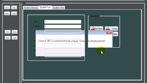 Visual Studio 2010 tutorial Run project and data Enter