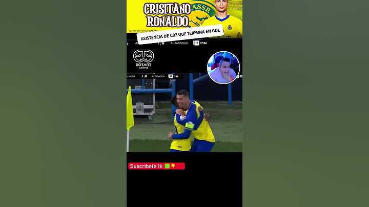 ASISTENCIA DE CR7 QUE TERMINA EN GOL #cr7