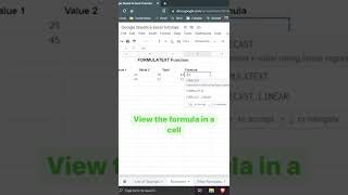 Formula text function in Google sheets