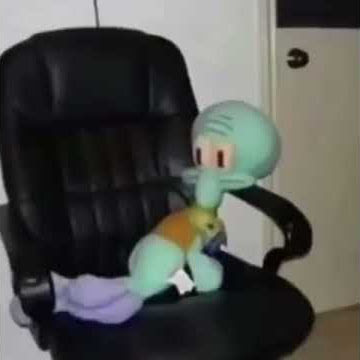 squidward on a chair vanishes