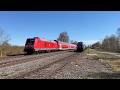 Marschbahn Itzehoe-Husum, mit DL 2 NEG/218 341, 497/248 502/Güterzüge mit 261, 249 usw. 09.04.2026