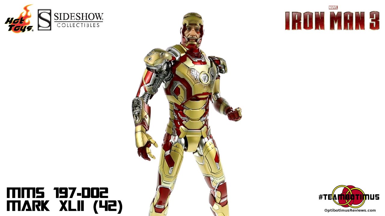 Video Review Of The Hot Toys Iron Man 3: Mark Xlii (42) - Youtube