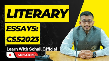 Youtube Short : CSS 2023 Essay Paper Solved : All Literary Essays of CSS 2023 : CSS Essays Solved