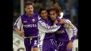 Fiorentina Serie A 1999/2000 - Gols e lances de Batistuta e Rui Costa