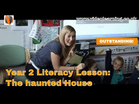 Ofsted Outstanding Year 2 KS1 Literacy Lesson Observation: Scary Stories