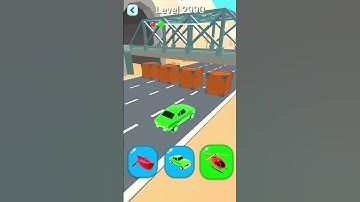 Shape Shifting Game Beamng Drive Level #2990   New Update Car Racing #shorts #shapeshifting