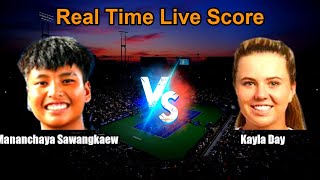 Mananchaya Sawangkaew vs Kayla Day Live Score - WTA 125K Birmingham, Great Britain Women Singles