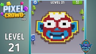 Pixel Crowd Level 21: Gameplay Solution