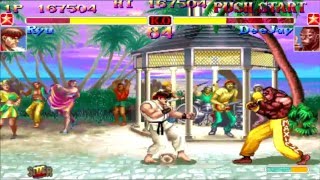 Hyper Street Fighter II (Xbox) Arcade Mode as Ryu (Super)