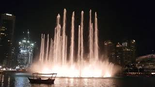 Dubai Fountain Arabic Song