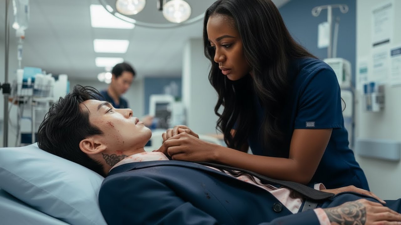 Black Nurse Saves Dying Korean Mafia Boss in ER... Unaware He'll Make Her His OBSESSION