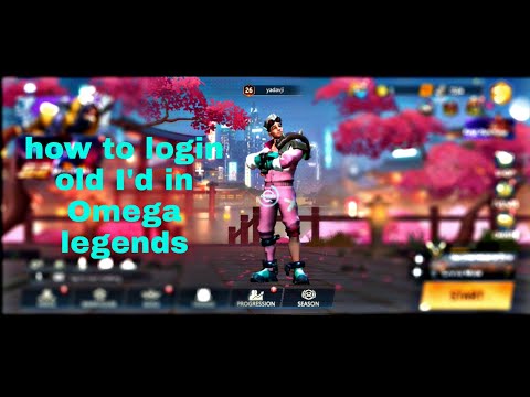 how to login old account in Omega legends