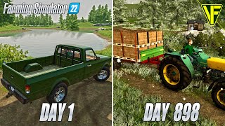 50ポンドと古いトラックで無人地帯に農場を作ろう（パート4） | ファーミングシミュレーター22 スーパーカット screenshot 4