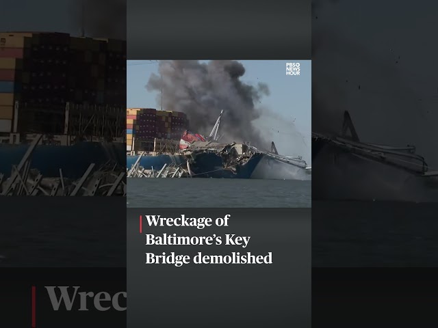 WATCH: Wreckage of Baltimore