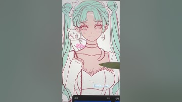 Random color #art #drawing #procreate #sailormoon