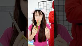 SQUID GAME🟢🔺🟨 THE CHALLENGE | FAST EATING CONTEST🥇