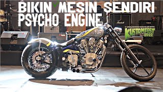 Psycho Engine, Queenlekha Chopper, Ams Garage At Kustomshow By Kustomfest, Bikin Mesin Sendiri!