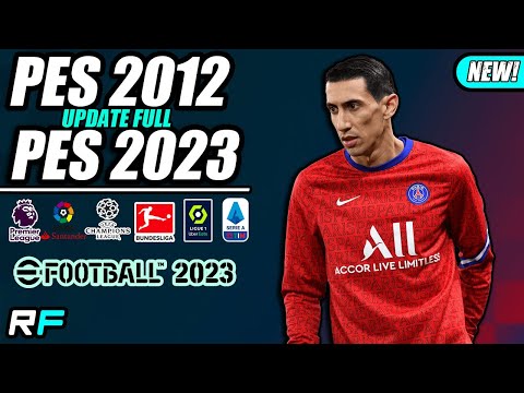 🔥 NOVO! PES 2012 ATUALIZADO 2023 - LIBERTADORES & BRASILEIRÃO SERIE A &  MUITO MAIS 🔥 