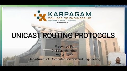 Unicast Routing Protocol