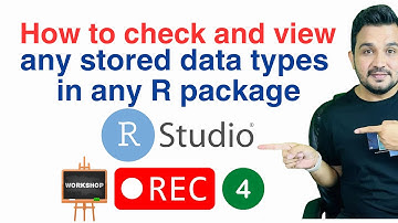 How to load and view any stored dataset in R packages