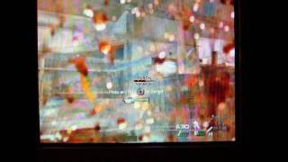 MW2 killing a juggernaut with a M4A1