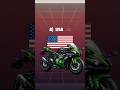99% of Americans Can't Guess This Bike's Country! 🏍️🌎 #Shorts