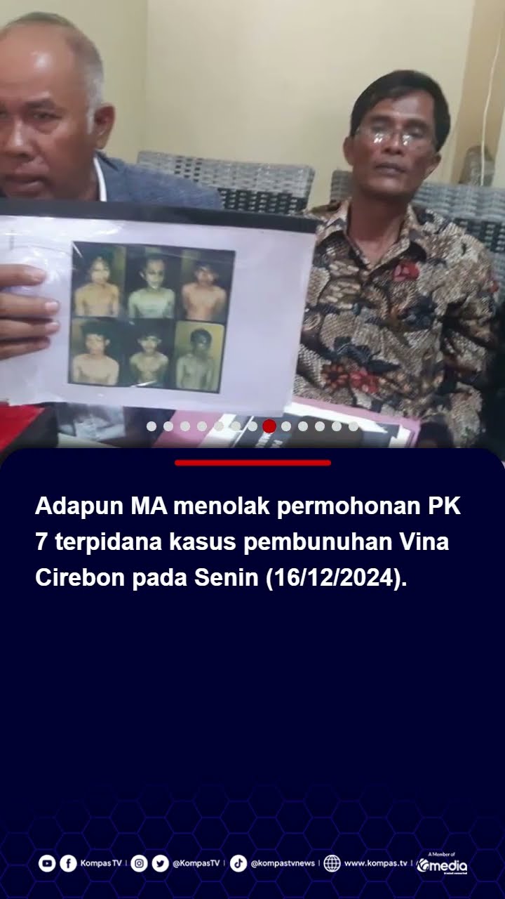 PK Terpidana Kasus Vina Cirebon Ditolak MA, Keluarga Sedih hingga Minta Tolong Presiden Prabowo