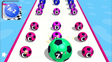 A-Z RUN🏃‍♀️ - All Levels Gameplay Walkthrough Android, iOS NEW UPDATE