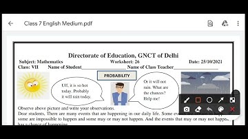 class-7|Doe maths worksheet-26|Date-25/10/21|English medium@maths solutions with rose ma