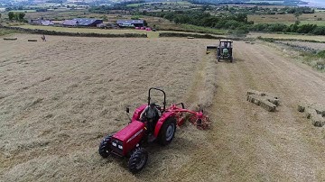 Hay making