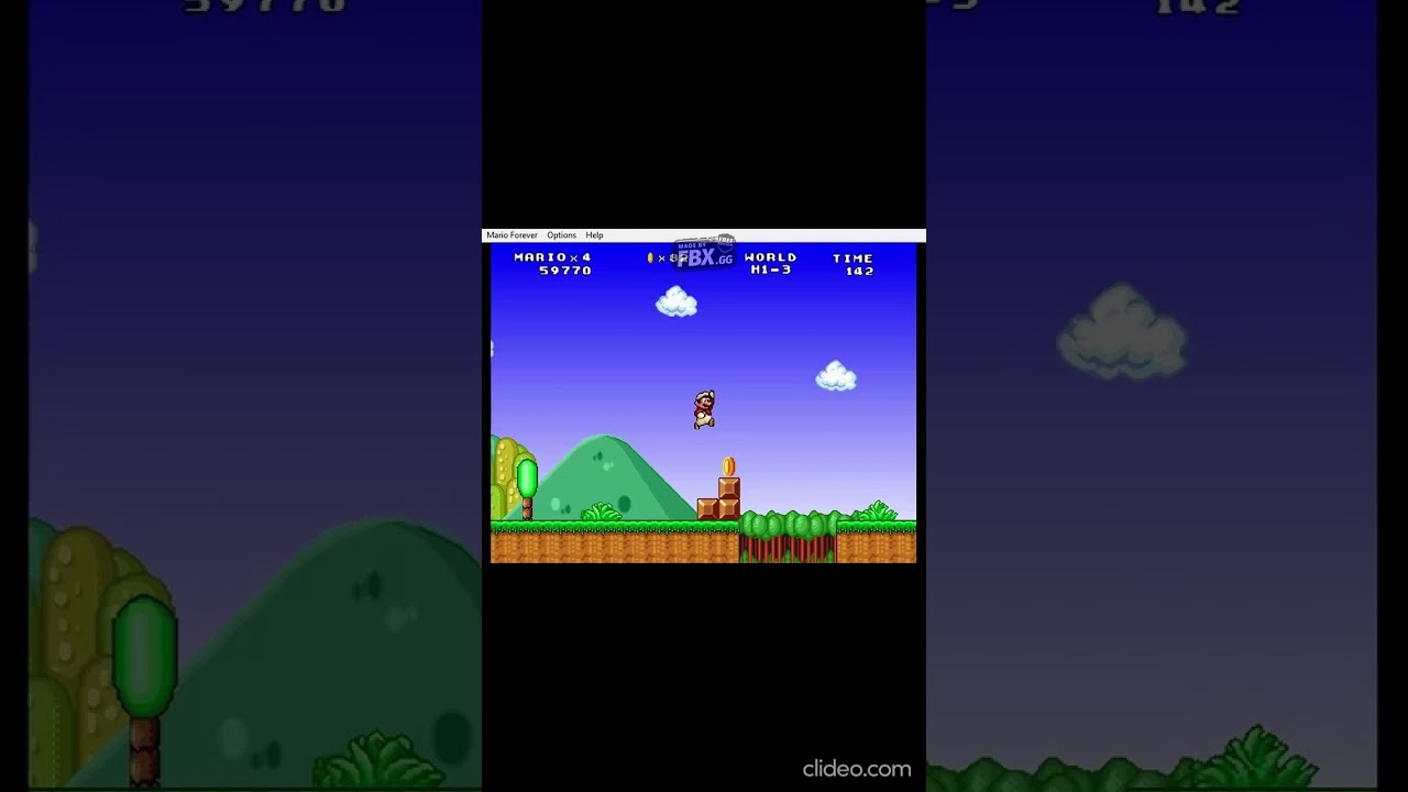 MF H-Series:Mario kills enemies & he level up. 