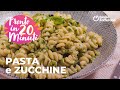 Pasta e zucchine  saporita e velocissima 