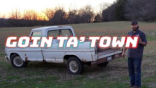 Classic Ford Truck Gets Points to HEI Conversion, Upholstery, and More! (Going to town status)