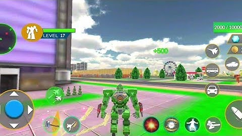 Army Bus Robot Car Game - Android Gameplay