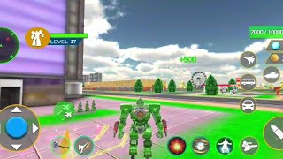 Army Bus Robot Car Game - Android Gameplay screenshot 4
