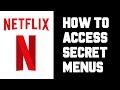 Netflix Secret Menu - How To Access Netflix Secret Menu Codes Instructions, Guide, Tutorial