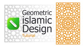 geometric islamic design Tutorial 17 CorelDRAW