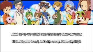 Digimon Adventure 01 Ending 2 - Keep On Full HD (English & Romaji Lyrics)