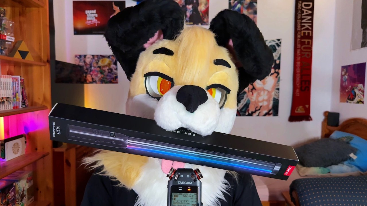 [Furry ASMR] Dog Tries Out New Setup And Tappies