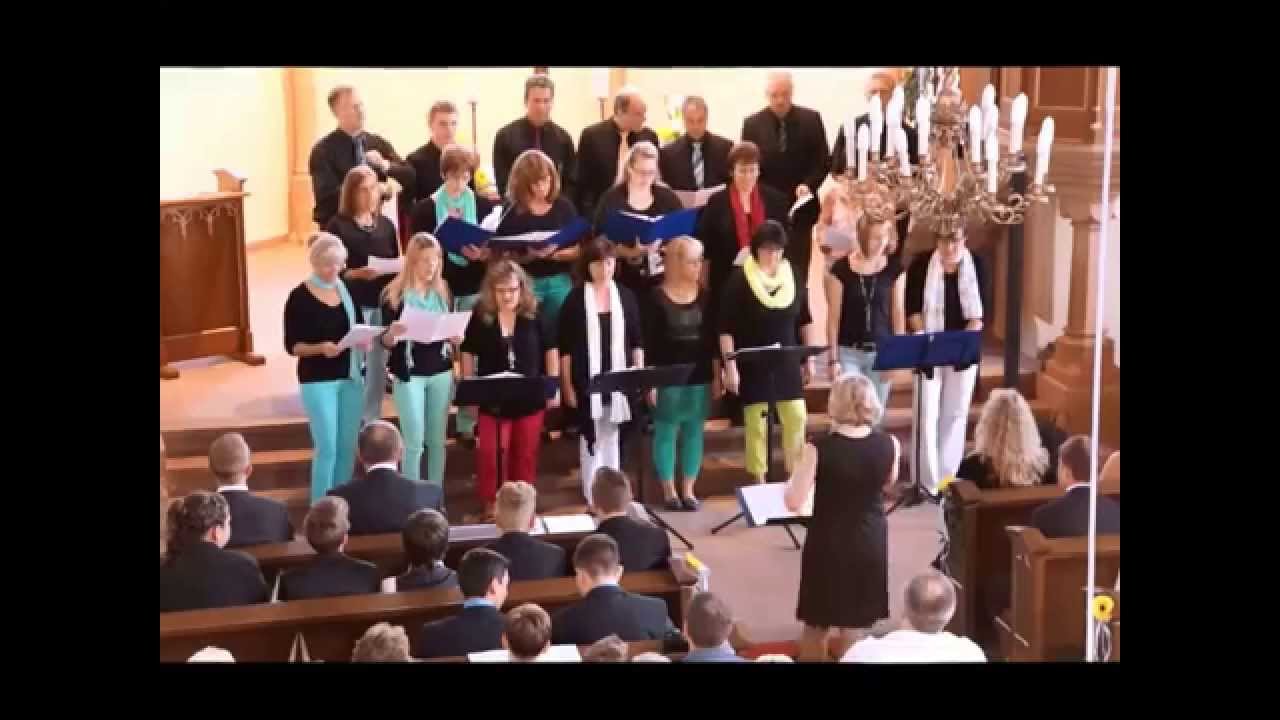 Konfirmation, 8.6.2014: Kirchenchor: „Joyful voices