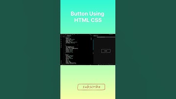 Button Using HTML CSS #coding #python #python  #html #javascript #frontend #react #trending #css