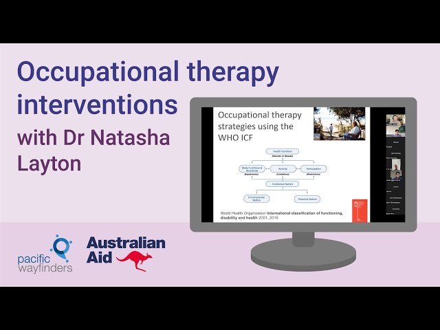 Occupational therapy interventions with Dr Natasha Layton [Learning series #4]