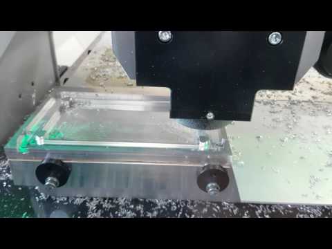 High speed milling cover on Datron ml cube