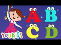 Abc song with the melody of twinkle twinkle little star