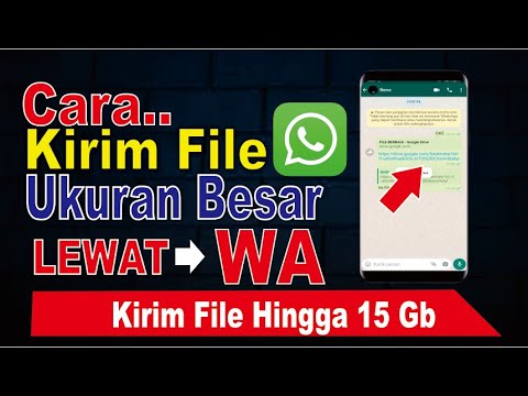 Video: Seberapa besar fail yang boleh anda hantar di WhatsApp?