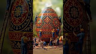AI-generated video | Painting eggs in style! 🥚
