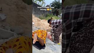Scary Prank Gone Wrong 😱 Unexpected Prank Reaction 🙄 #shorts #prank