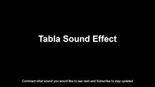 Tabla Sound Effect