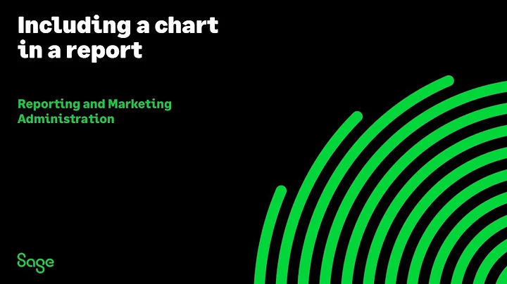 Sage CRM: Including a chart in a report